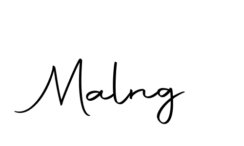 Use a signature maker to create a handwritten signature online. With this signature software, you can design (Autography-DOLnW) your own signature for name Malng. Malng signature style 10 images and pictures png