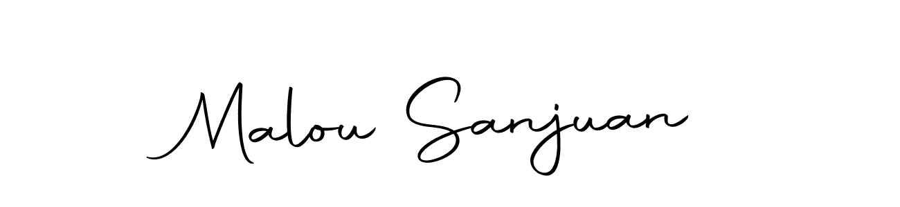 See photos of Malou Sanjuan official signature by Spectra . Check more albums & portfolios. Read reviews & check more about Autography-DOLnW font. Malou Sanjuan signature style 10 images and pictures png