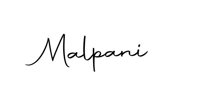 How to make Malpani signature? Autography-DOLnW is a professional autograph style. Create handwritten signature for Malpani name. Malpani signature style 10 images and pictures png