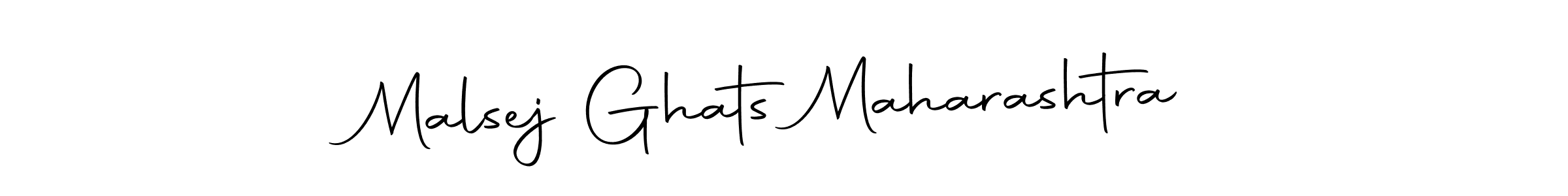How to make Malsej Ghats Maharashtra name signature. Use Autography-DOLnW style for creating short signs online. This is the latest handwritten sign. Malsej Ghats Maharashtra signature style 10 images and pictures png