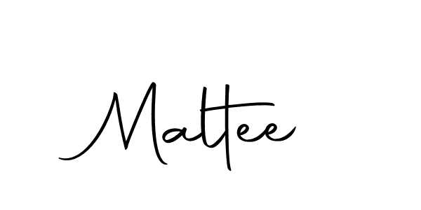 Make a beautiful signature design for name Maltee. With this signature (Autography-DOLnW) style, you can create a handwritten signature for free. Maltee signature style 10 images and pictures png