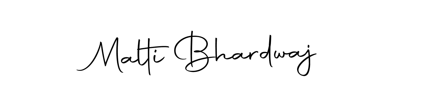 Make a short Malti Bhardwaj signature style. Manage your documents anywhere anytime using Autography-DOLnW. Create and add eSignatures, submit forms, share and send files easily. Malti Bhardwaj signature style 10 images and pictures png