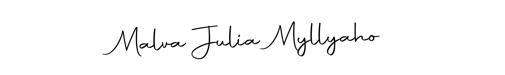Best and Professional Signature Style for Malva Julia Myllyaho. Autography-DOLnW Best Signature Style Collection. Malva Julia Myllyaho signature style 10 images and pictures png
