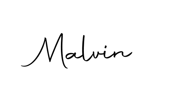 Make a beautiful signature design for name Malvin. With this signature (Autography-DOLnW) style, you can create a handwritten signature for free. Malvin signature style 10 images and pictures png