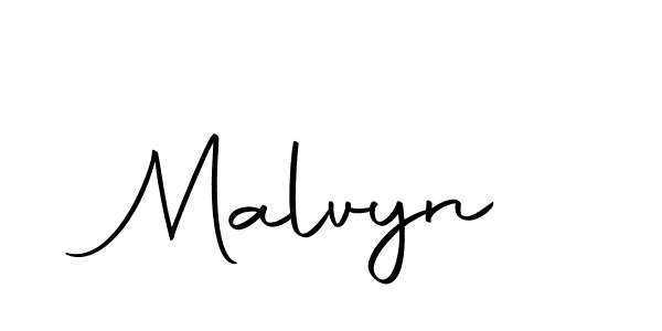 Make a beautiful signature design for name Malvyn. With this signature (Autography-DOLnW) style, you can create a handwritten signature for free. Malvyn signature style 10 images and pictures png