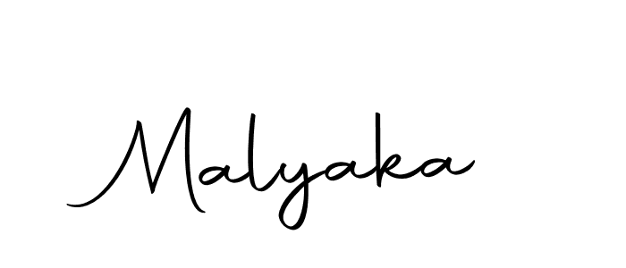 You can use this online signature creator to create a handwritten signature for the name Malyaka. This is the best online autograph maker. Malyaka signature style 10 images and pictures png