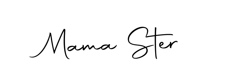 The best way (Autography-DOLnW) to make a short signature is to pick only two or three words in your name. The name Mama Ster include a total of six letters. For converting this name. Mama Ster signature style 10 images and pictures png
