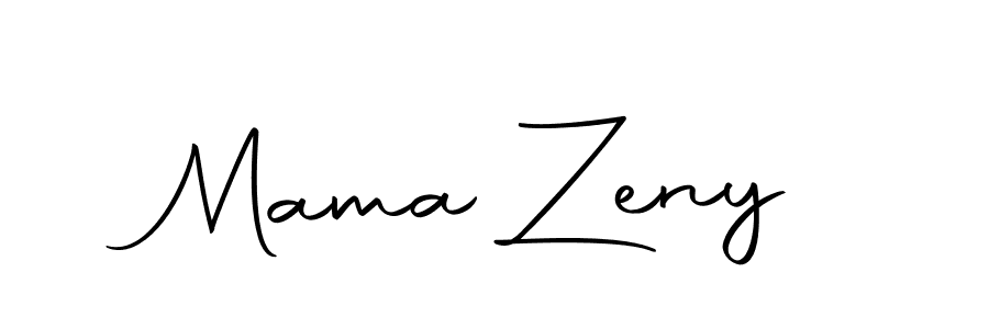 Make a beautiful signature design for name Mama Zeny. With this signature (Autography-DOLnW) style, you can create a handwritten signature for free. Mama Zeny signature style 10 images and pictures png