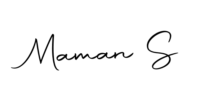 Similarly Autography-DOLnW is the best handwritten signature design. Signature creator online .You can use it as an online autograph creator for name Maman S. Maman S signature style 10 images and pictures png