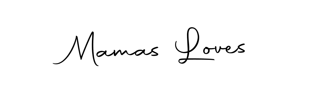 if you are searching for the best signature style for your name Mamas Loves. so please give up your signature search. here we have designed multiple signature styles  using Autography-DOLnW. Mamas Loves signature style 10 images and pictures png