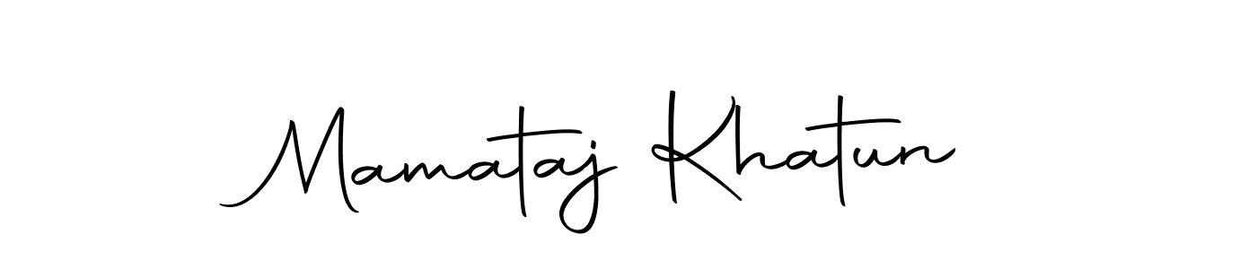 Mamataj Khatun stylish signature style. Best Handwritten Sign (Autography-DOLnW) for my name. Handwritten Signature Collection Ideas for my name Mamataj Khatun. Mamataj Khatun signature style 10 images and pictures png