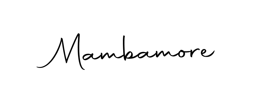 You should practise on your own different ways (Autography-DOLnW) to write your name (Mambamore) in signature. don't let someone else do it for you. Mambamore signature style 10 images and pictures png