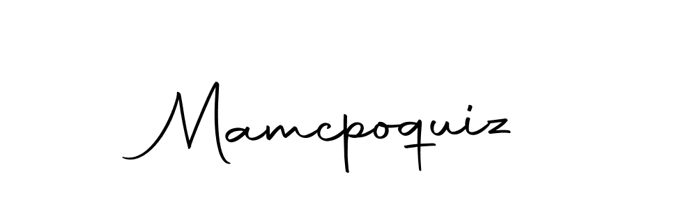You can use this online signature creator to create a handwritten signature for the name Mamcpoquiz. This is the best online autograph maker. Mamcpoquiz signature style 10 images and pictures png