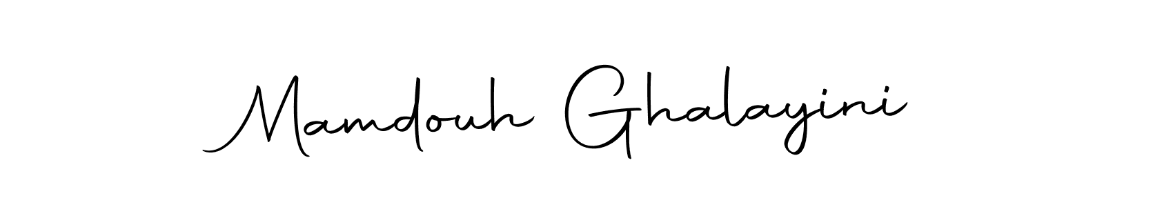 Also we have Mamdouh Ghalayini name is the best signature style. Create professional handwritten signature collection using Autography-DOLnW autograph style. Mamdouh Ghalayini signature style 10 images and pictures png