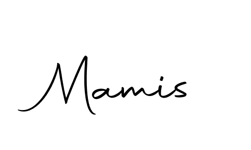 How to make Mamis signature? Autography-DOLnW is a professional autograph style. Create handwritten signature for Mamis name. Mamis signature style 10 images and pictures png