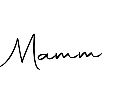 How to make Mamm signature? Autography-DOLnW is a professional autograph style. Create handwritten signature for Mamm name. Mamm signature style 10 images and pictures png