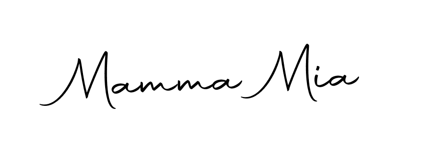 Autography-DOLnW is a professional signature style that is perfect for those who want to add a touch of class to their signature. It is also a great choice for those who want to make their signature more unique. Get Mamma Mia name to fancy signature for free. Mamma Mia signature style 10 images and pictures png