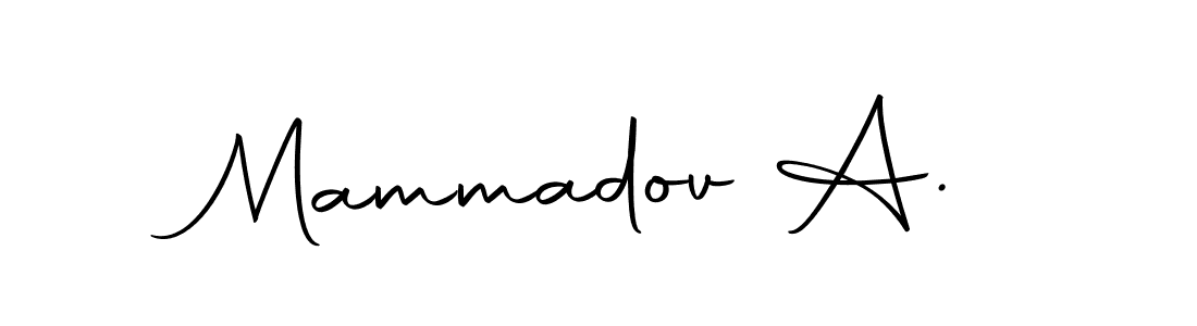 Also we have Mammadov A. name is the best signature style. Create professional handwritten signature collection using Autography-DOLnW autograph style. Mammadov A. signature style 10 images and pictures png