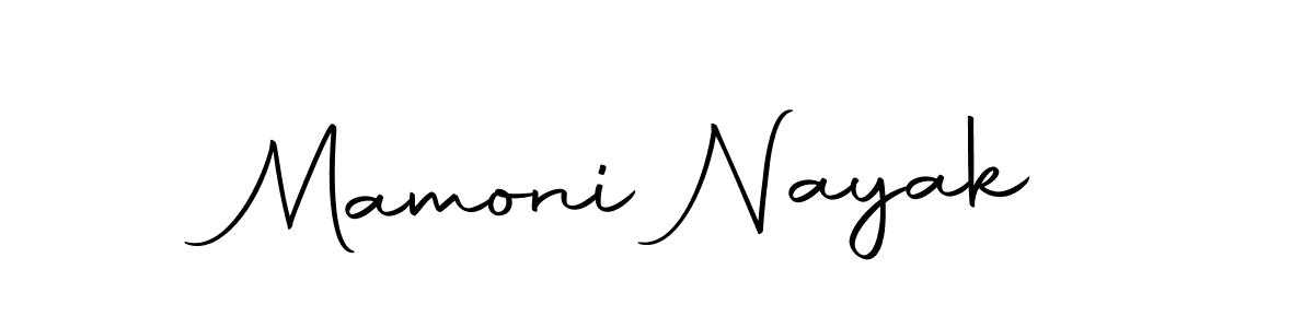 Make a beautiful signature design for name Mamoni Nayak. With this signature (Autography-DOLnW) style, you can create a handwritten signature for free. Mamoni Nayak signature style 10 images and pictures png