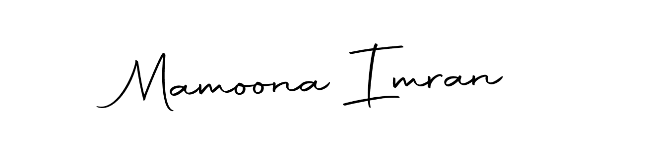 You should practise on your own different ways (Autography-DOLnW) to write your name (Mamoona Imran) in signature. don't let someone else do it for you. Mamoona Imran signature style 10 images and pictures png