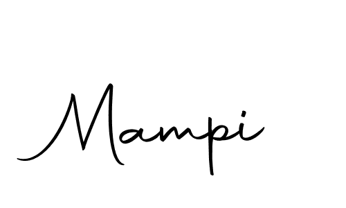 Make a beautiful signature design for name Mampi. With this signature (Autography-DOLnW) style, you can create a handwritten signature for free. Mampi signature style 10 images and pictures png