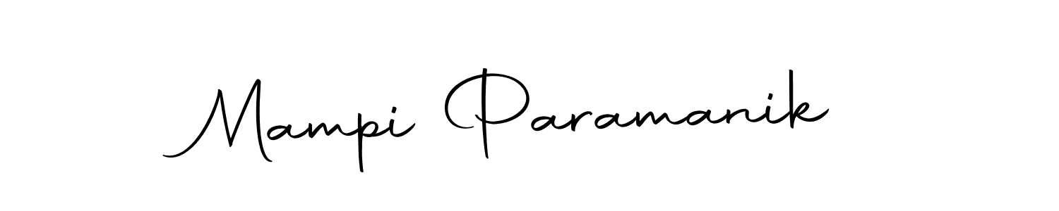 Create a beautiful signature design for name Mampi Paramanik. With this signature (Autography-DOLnW) fonts, you can make a handwritten signature for free. Mampi Paramanik signature style 10 images and pictures png