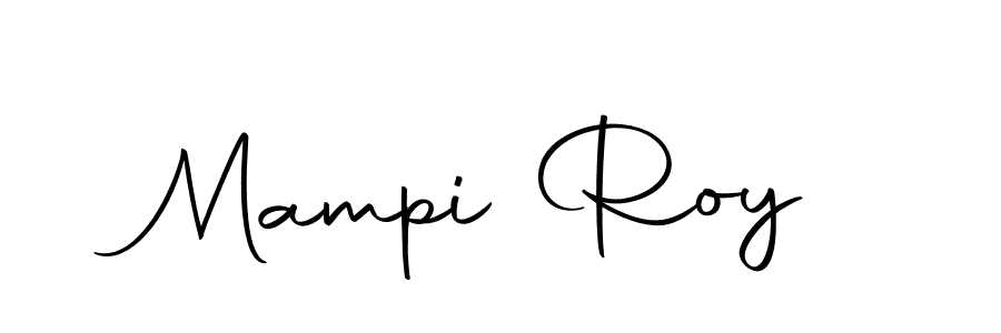 Make a beautiful signature design for name Mampi Roy. With this signature (Autography-DOLnW) style, you can create a handwritten signature for free. Mampi Roy signature style 10 images and pictures png