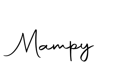 You should practise on your own different ways (Autography-DOLnW) to write your name (Mampy) in signature. don't let someone else do it for you. Mampy signature style 10 images and pictures png