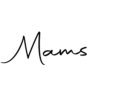 Similarly Autography-DOLnW is the best handwritten signature design. Signature creator online .You can use it as an online autograph creator for name Mams. Mams signature style 10 images and pictures png