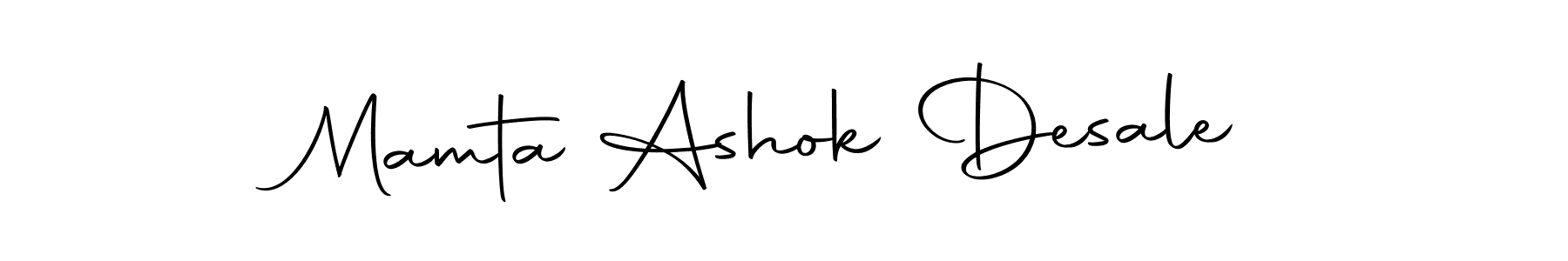 Autography-DOLnW is a professional signature style that is perfect for those who want to add a touch of class to their signature. It is also a great choice for those who want to make their signature more unique. Get Mamta Ashok Desale name to fancy signature for free. Mamta Ashok Desale signature style 10 images and pictures png