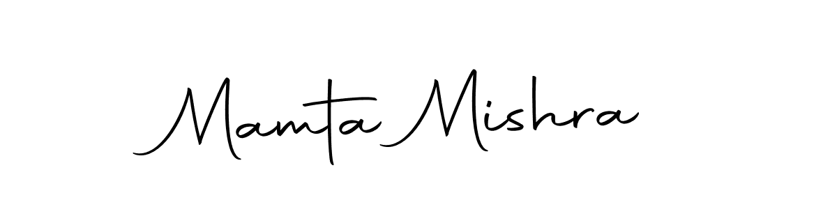Design your own signature with our free online signature maker. With this signature software, you can create a handwritten (Autography-DOLnW) signature for name Mamta Mishra. Mamta Mishra signature style 10 images and pictures png