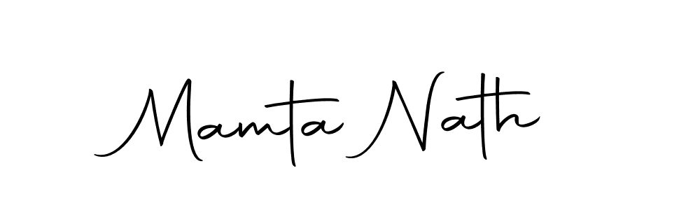 Make a beautiful signature design for name Mamta Nath. Use this online signature maker to create a handwritten signature for free. Mamta Nath signature style 10 images and pictures png