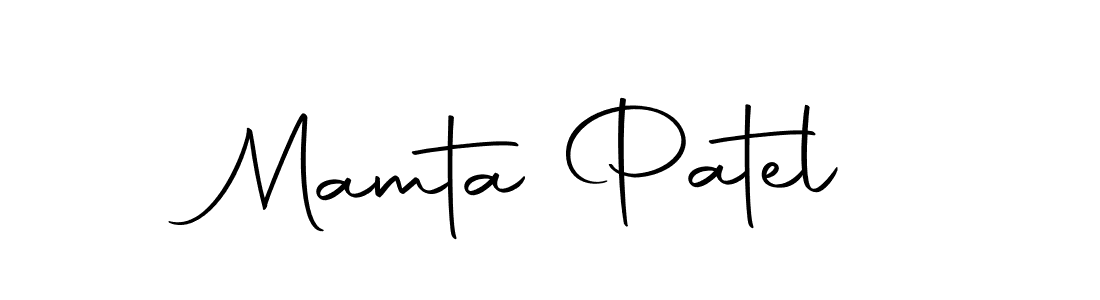 Design your own signature with our free online signature maker. With this signature software, you can create a handwritten (Autography-DOLnW) signature for name Mamta Patel. Mamta Patel signature style 10 images and pictures png