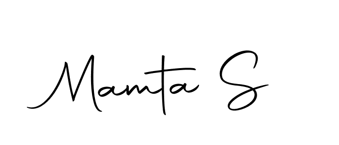 The best way (Autography-DOLnW) to make a short signature is to pick only two or three words in your name. The name Mamta S include a total of six letters. For converting this name. Mamta S signature style 10 images and pictures png