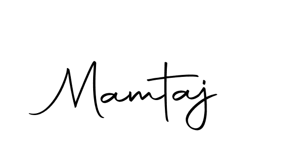 Design your own signature with our free online signature maker. With this signature software, you can create a handwritten (Autography-DOLnW) signature for name Mamtaj. Mamtaj signature style 10 images and pictures png