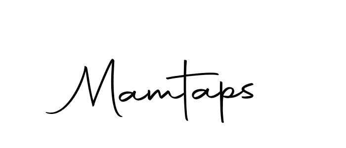 Mamtaps stylish signature style. Best Handwritten Sign (Autography-DOLnW) for my name. Handwritten Signature Collection Ideas for my name Mamtaps. Mamtaps signature style 10 images and pictures png