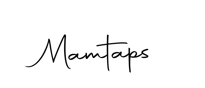 Mamtaps stylish signature style. Best Handwritten Sign (Autography-DOLnW) for my name. Handwritten Signature Collection Ideas for my name Mamtaps. Mamtaps signature style 10 images and pictures png