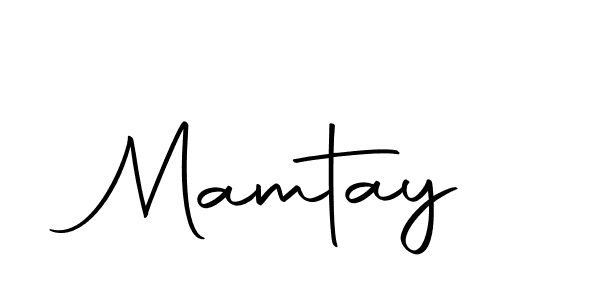 Create a beautiful signature design for name Mamtay. With this signature (Autography-DOLnW) fonts, you can make a handwritten signature for free. Mamtay signature style 10 images and pictures png