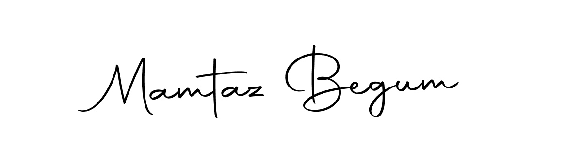 Design your own signature with our free online signature maker. With this signature software, you can create a handwritten (Autography-DOLnW) signature for name Mamtaz Begum. Mamtaz Begum signature style 10 images and pictures png
