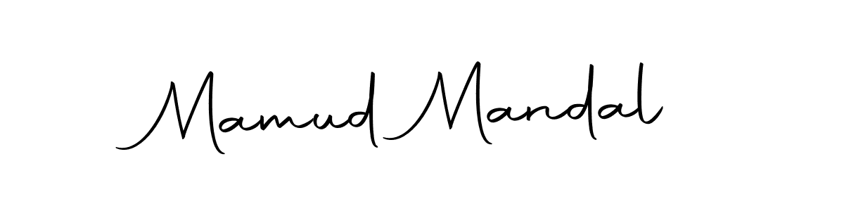 Use a signature maker to create a handwritten signature online. With this signature software, you can design (Autography-DOLnW) your own signature for name Mamud Mandal. Mamud Mandal signature style 10 images and pictures png