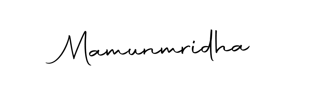 Mamunmridha stylish signature style. Best Handwritten Sign (Autography-DOLnW) for my name. Handwritten Signature Collection Ideas for my name Mamunmridha. Mamunmridha signature style 10 images and pictures png