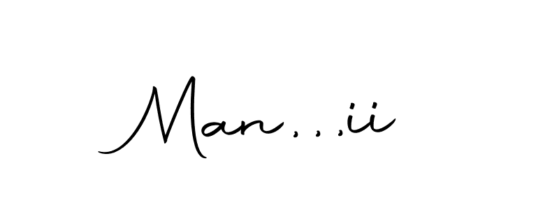 Make a beautiful signature design for name Man,,,ii. With this signature (Autography-DOLnW) style, you can create a handwritten signature for free. Man,,,ii signature style 10 images and pictures png