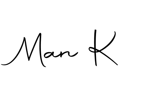 How to make Man K signature? Autography-DOLnW is a professional autograph style. Create handwritten signature for Man K name. Man K signature style 10 images and pictures png