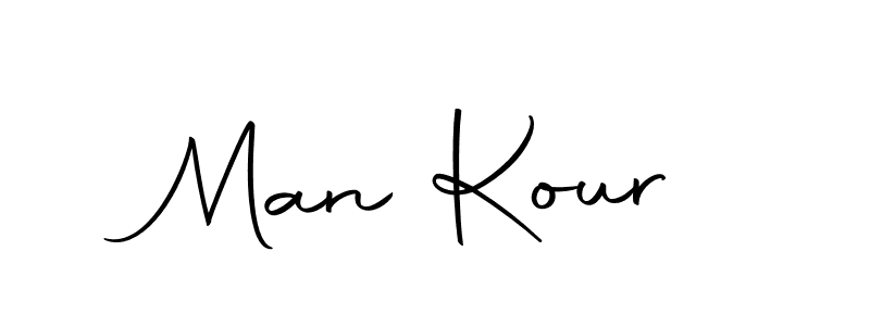 Use a signature maker to create a handwritten signature online. With this signature software, you can design (Autography-DOLnW) your own signature for name Man Kour. Man Kour signature style 10 images and pictures png