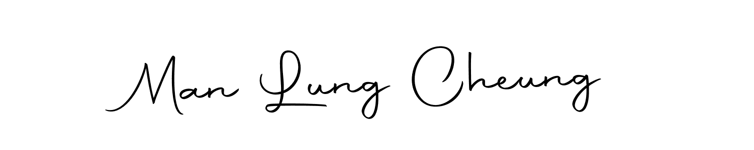 Make a beautiful signature design for name Man Lung Cheung. Use this online signature maker to create a handwritten signature for free. Man Lung Cheung signature style 10 images and pictures png