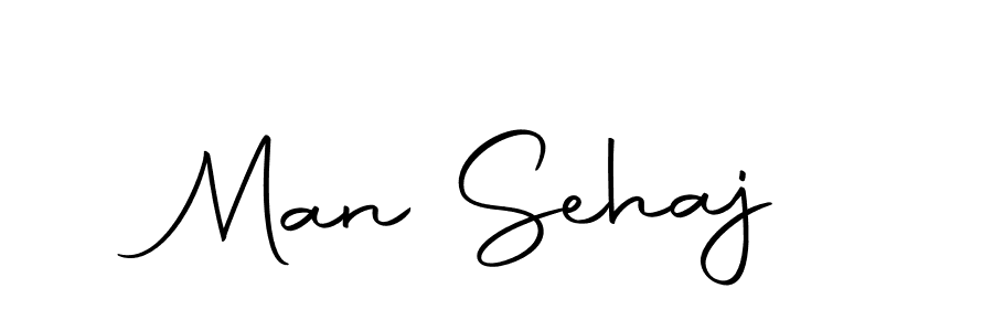 The best way (Autography-DOLnW) to make a short signature is to pick only two or three words in your name. The name Man Sehaj include a total of six letters. For converting this name. Man Sehaj signature style 10 images and pictures png