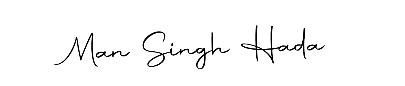 How to make Man Singh Hada name signature. Use Autography-DOLnW style for creating short signs online. This is the latest handwritten sign. Man Singh Hada signature style 10 images and pictures png