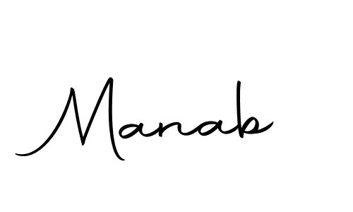 if you are searching for the best signature style for your name Manab. so please give up your signature search. here we have designed multiple signature styles  using Autography-DOLnW. Manab signature style 10 images and pictures png