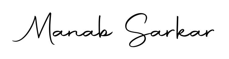 Transform the name Manab Sarkar into a signature masterpiece using Autography-DOLnW font. Ideal for photographers, artists, and creators looking for watermarks. Manab Sarkar signature style 10 images and pictures png