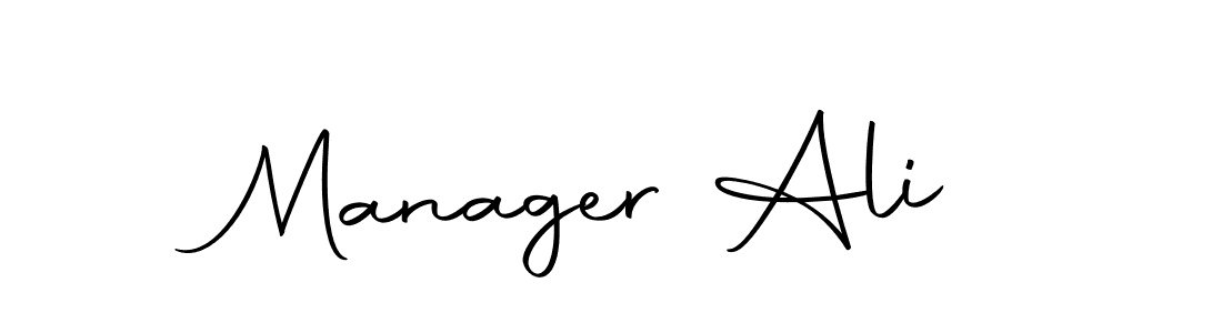 Make a short Manager Ali signature style. Manage your documents anywhere anytime using Autography-DOLnW. Create and add eSignatures, submit forms, share and send files easily. Manager Ali signature style 10 images and pictures png
